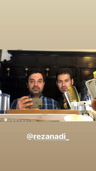 برزو ارجمند با گریم ساده + عکس