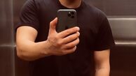 سلفی جدید رضا بهرام در َآسانسور + عکس