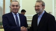 وزیر خارجه رومانی با لاریجانی دیدار کرد