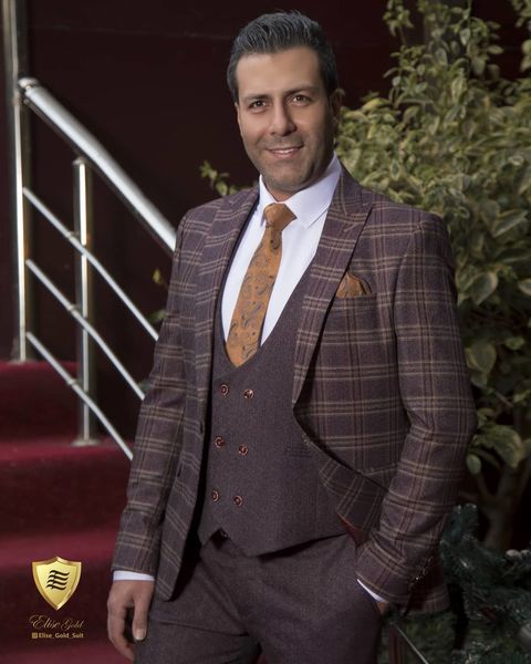 مجید واشقانی با لباس رسمی + عکس