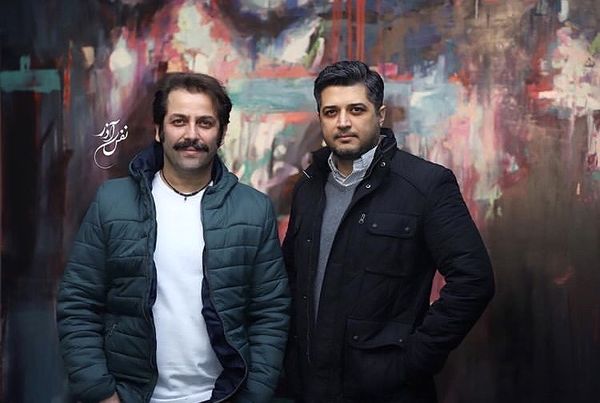 پندار اکبری و دوست صمیمی اش + عکس