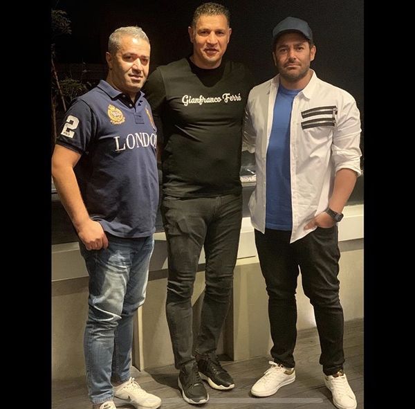 محمدرضا گلزار و دوست فوتبالیستش + عکس