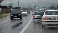 بارش باران و مه‌گرفتگی در برخی جاده‌های ایران/ وزش باد و احتمال بارش در تهران