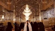 عکس مریم معصومی با حجاب کامل