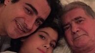 سه نسل خانواده شجریان در یک قاب+عکس
