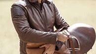 لباس سوارکاری امیر جدیدی + عکس