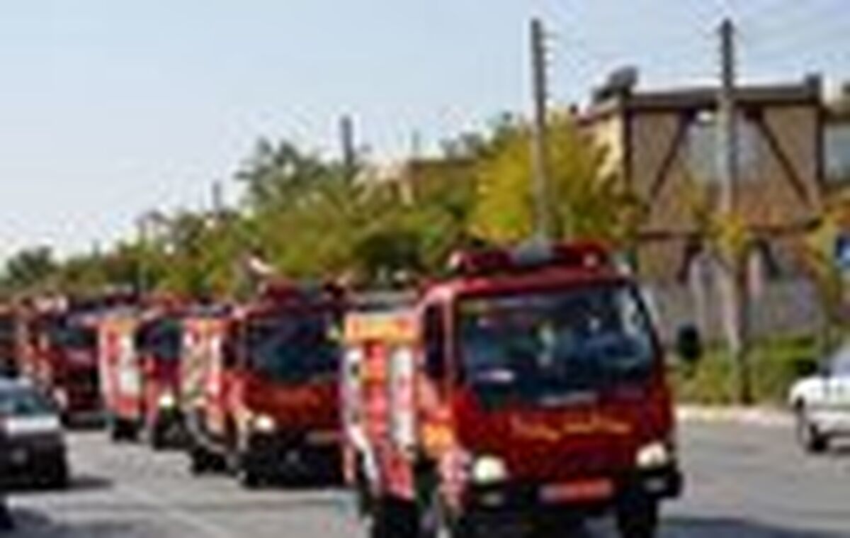 آتش نشانان مشهدی به حالت آماده باش درآمدند