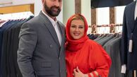 تیپ قرمز جیغ بهاره رهنما در فروشگاه+عکس