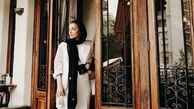 بهنوش طباطبایی با تیپ جدید + عکس
