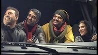 رانندگی ویشکا آسایش با کامیون + عکس