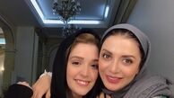سلفی رویا میرعلمی با دوستش + عکس