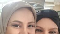 سلفی عاشقانه بهنوش بختیاری + عکس