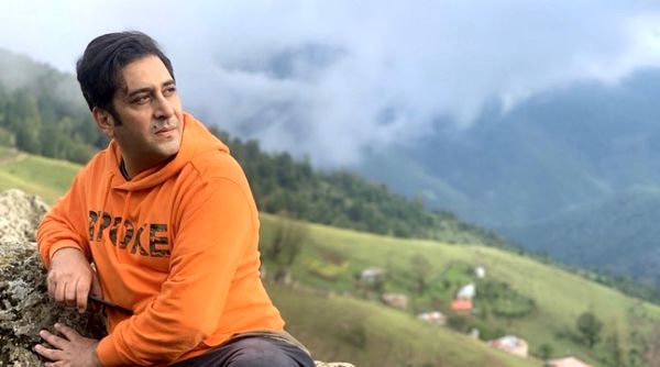 وحید شیخ زاده در ارتفاعات زیبای شمال + عکس