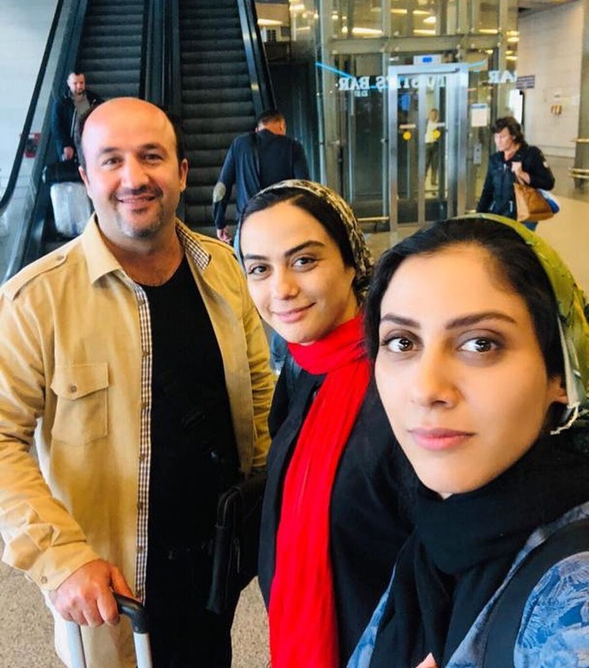 خواهران فرجاد در مسکو+عکس