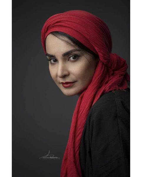 مهدیه نساج با ظاهری ساده + عکس