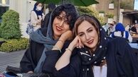 شقایق دهقان و دوستش در یک کافه + عکس