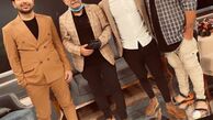پدر و‌پسر زیر آسمان‌شهر پس از سالها در کنار هم + عکس