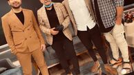پدر و‌پسر زیر آسمان‌شهر پس از سالها در کنار هم + عکس