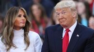 ترامپ دیو و ملانیا دلبر +عکس