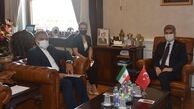 دیدار سفیر ایران با معاون وزیر کشور ترکیه