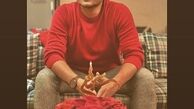 عباس غزالی و سورپرایز همسرش+عکس