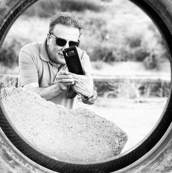 عکاسی کردن عبدالرضا اکبری + عکس