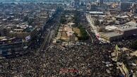 تجمع طرفداران جریان صدر در بغداد