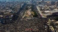 تجمع طرفداران جریان صدر در بغداد