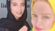 بهاره رهنما و دوست آرایشگرش + عکس