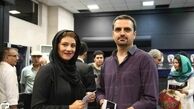 شبنم مقدمی و همسرش+عکس