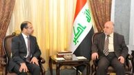 الجبوری: دست العبادی را برای آزادی موصل می‌فشاریم