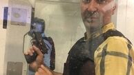 تمرین سخت محمددلاوری با اسلحه و آرپی جی+عکس