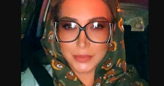 کلافگی فریبا نادری از ترافیک + عکس