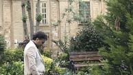 مجید اخشابی در خانه ای قدیمی + عکس