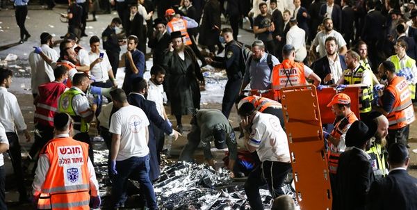 افزایش شمار قربانیان حادثه مرگبار در اسرائیل به 45 نفر