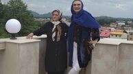 مینا نوروزی و مادرش + عکس