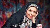 بازی و شادی دختر «آزاده نامداری»/عکس