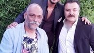 ارسلان قاسمی در کنار دوستان سینماییش + عکس