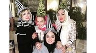 تولد سورپرایزی نرگس محمدی با دوستانش + عکس