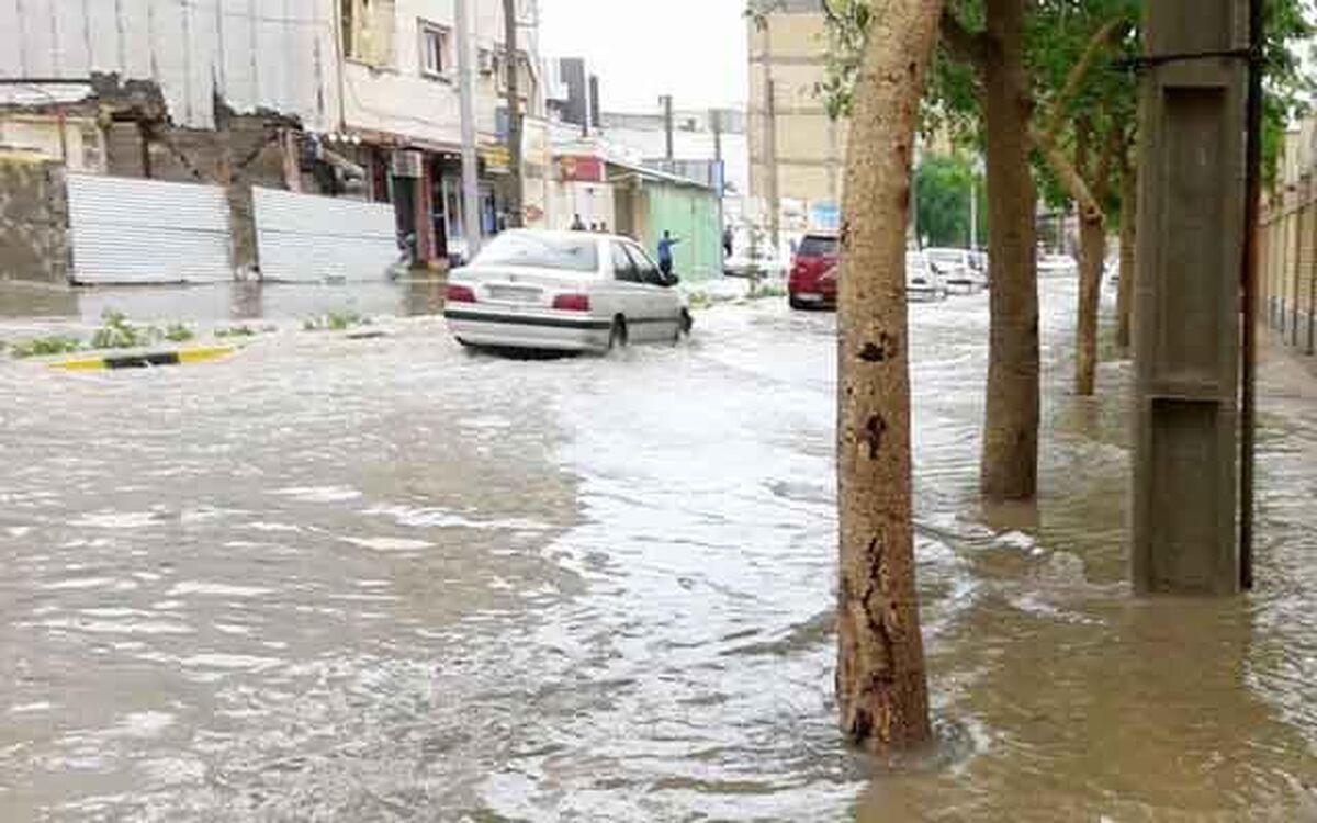  سیل و آب‌گرفتگی در پنج استان کشور