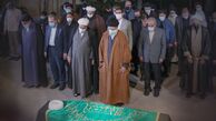 رهبر انقلاب : سوابق و خدمات مرحوم ری‌ شهری منشأ خیر برای نظام بود