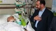 عیادت معاون امور مجلس رئیس جمهور از سید مهدی طباطبایی