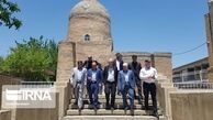 آرامگاه «اِستر و مُردخای» پس از آتش‌سوزی
