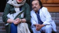 مهراوه شریفی نیا و عمو سینما+عکس
