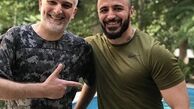 مربی بدنسازی بیژن بنفشه خواه + عکس
