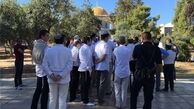 تنش در مسجد الاقصی در پی یورش شهرک نشینان صهیونیست