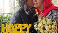 تولد‌ پر از گل شبنم قلی خانی + عکس