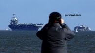 لحظاتی حساس از فیلم برداری شناور ایران از US Army در خلیج عدن+ تصاویر