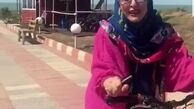 خانم بازیگر محبوب در حال ورزش+عکس