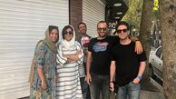 گردش سارا بهرامی و دوستان در رشت+عکس